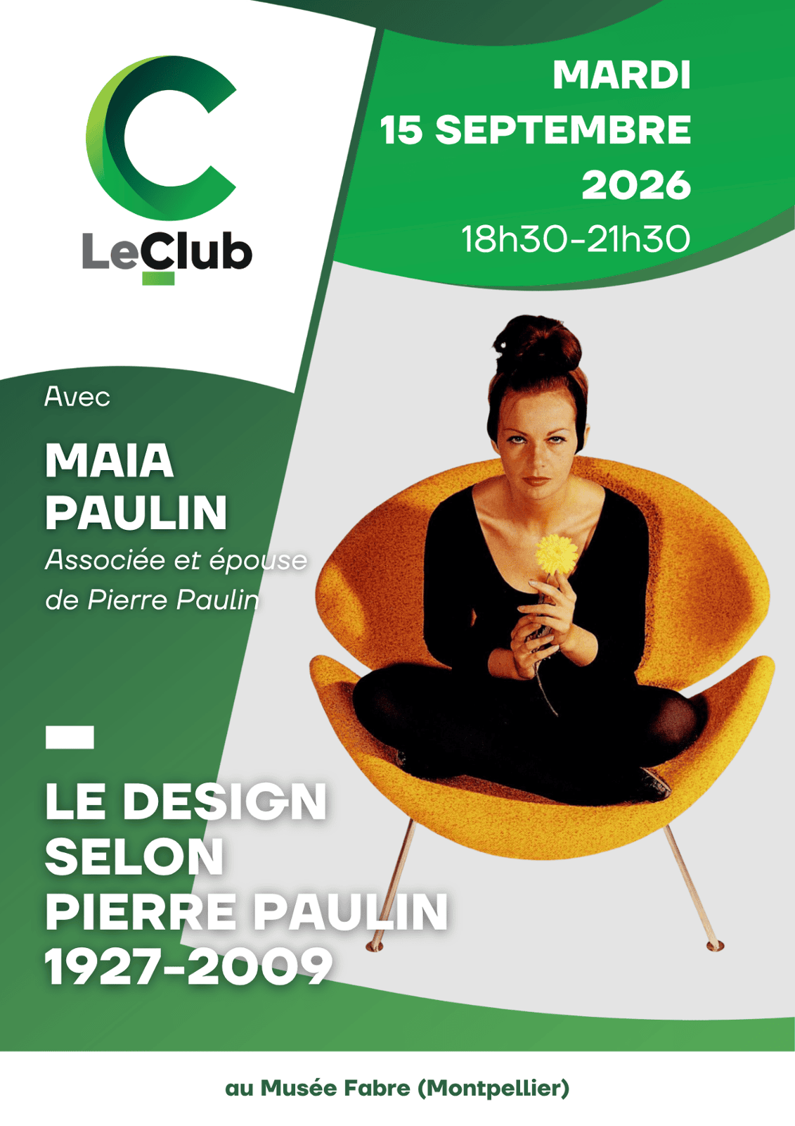 MAIA PAULIN  au Musée Fabre - Rencontre 15 septembre 2026